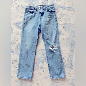 Levi’s Wedgie Straight High Rise Jeans
